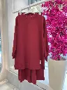 Two Piece Set - Maroon 
