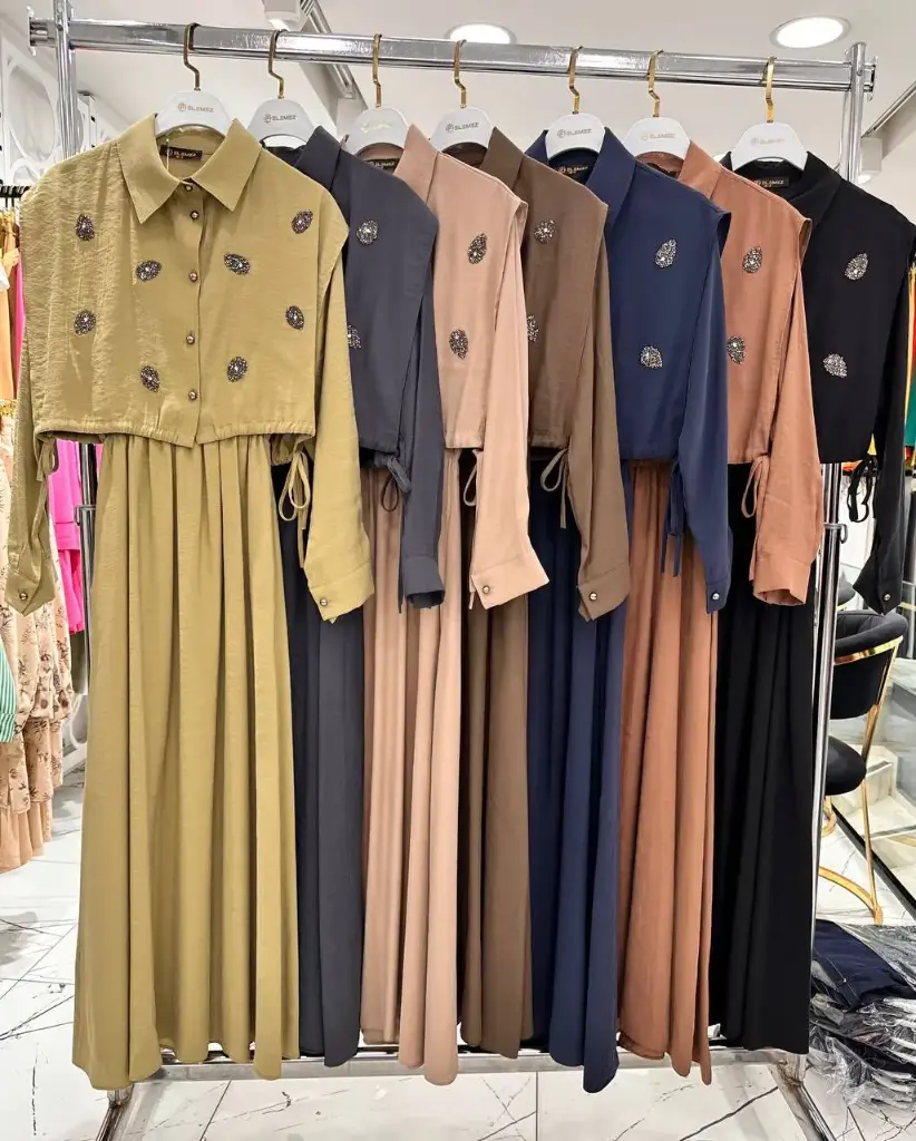 Long Dress D-Blue